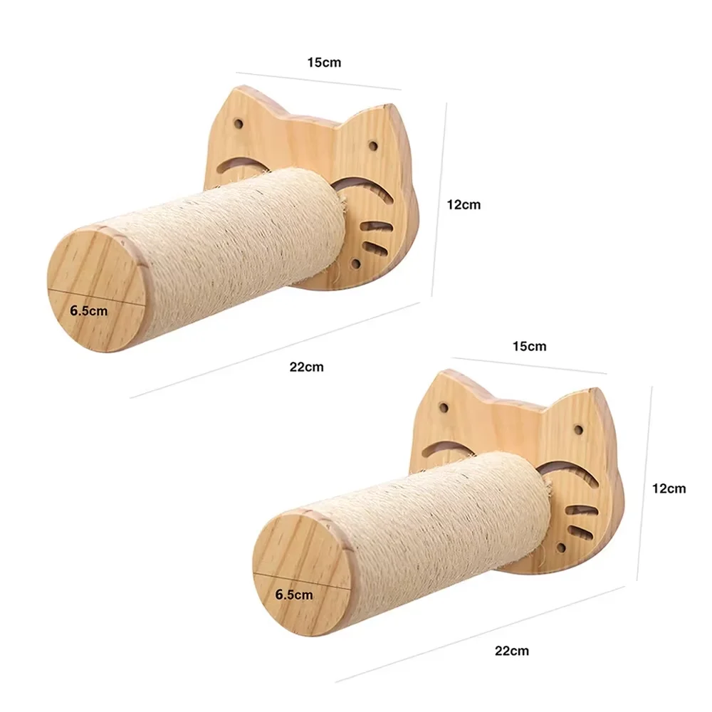 Parcours mural pour chat en bois – Étagères et maisons ajourées – Image 19