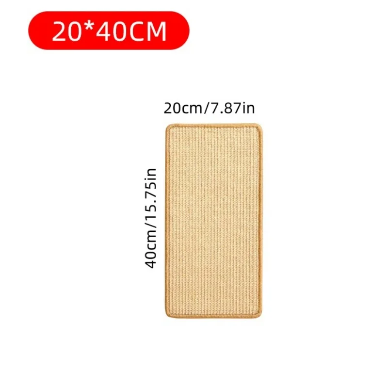 Griffoir mural plaque en sisal pour chat – Protège-mur anti-griffures – Image 7