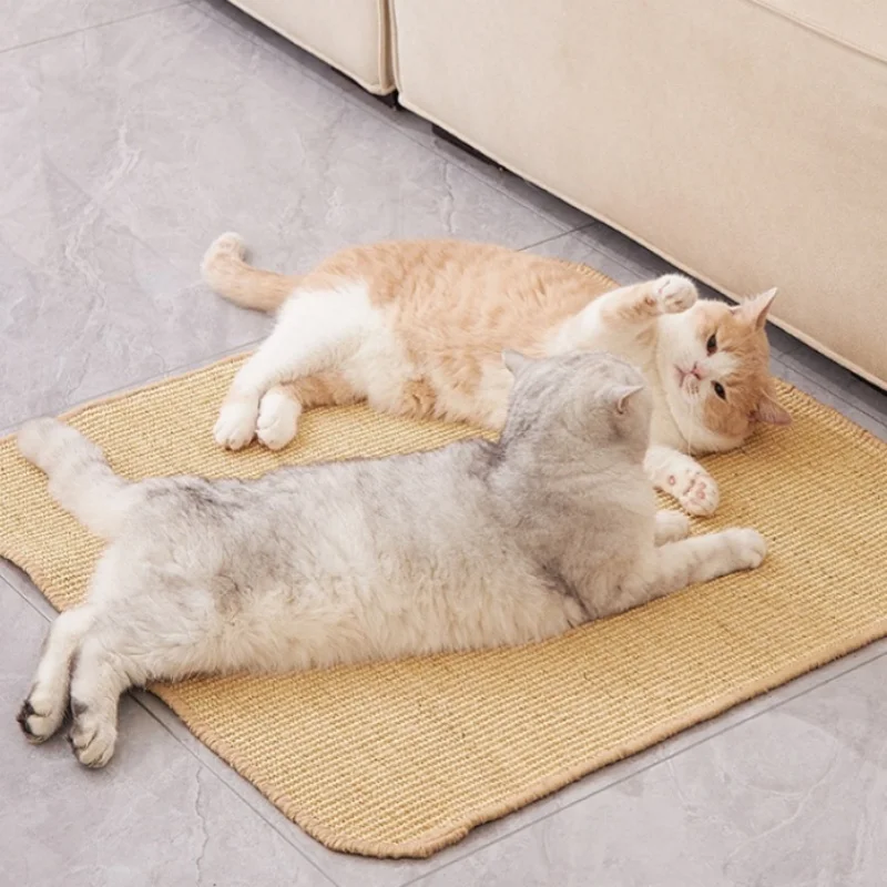 Griffoir mural plaque en sisal pour chat – Protège-mur anti-griffures – Image 4