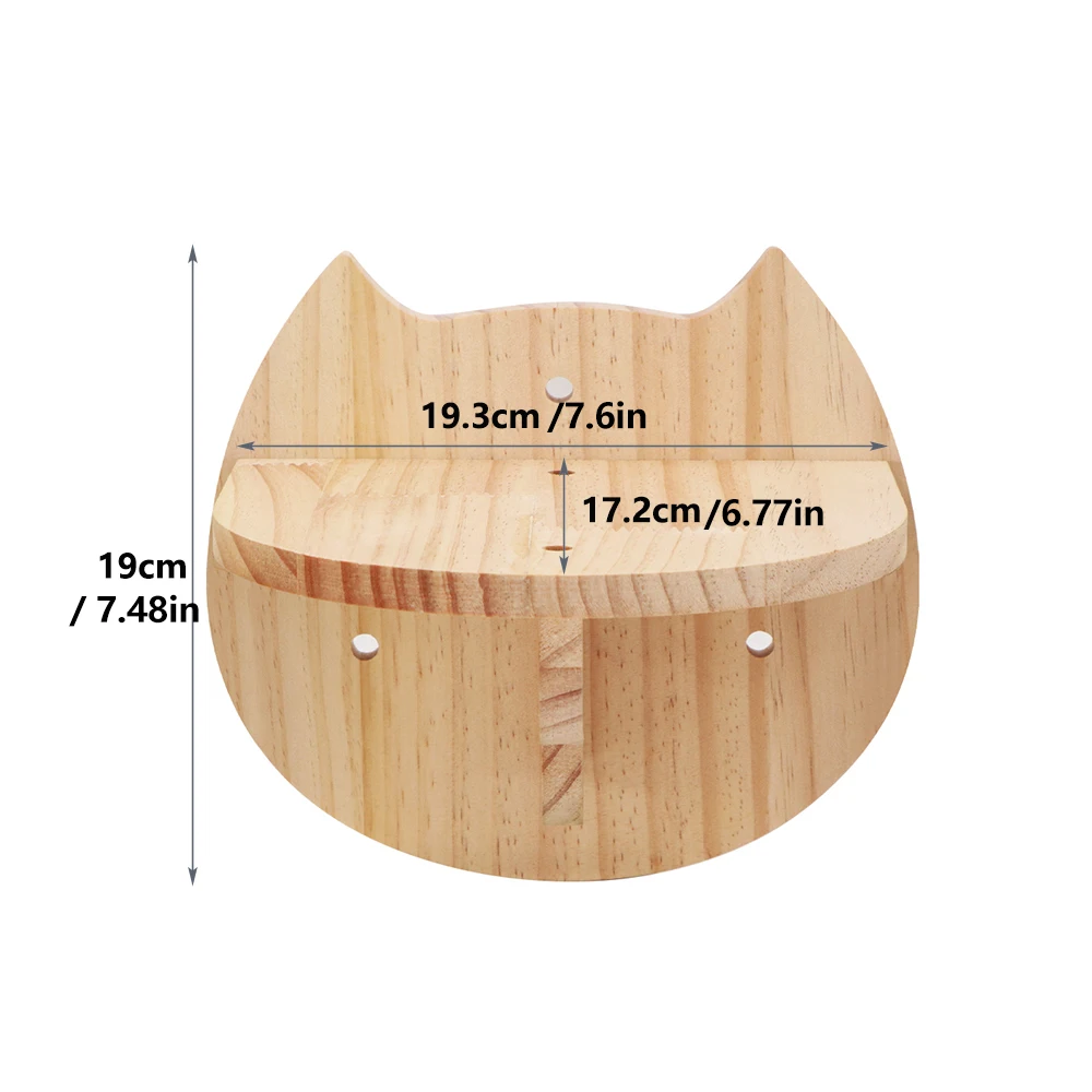 Étagères murales pour chat – Modules design tête de chat – Image 14