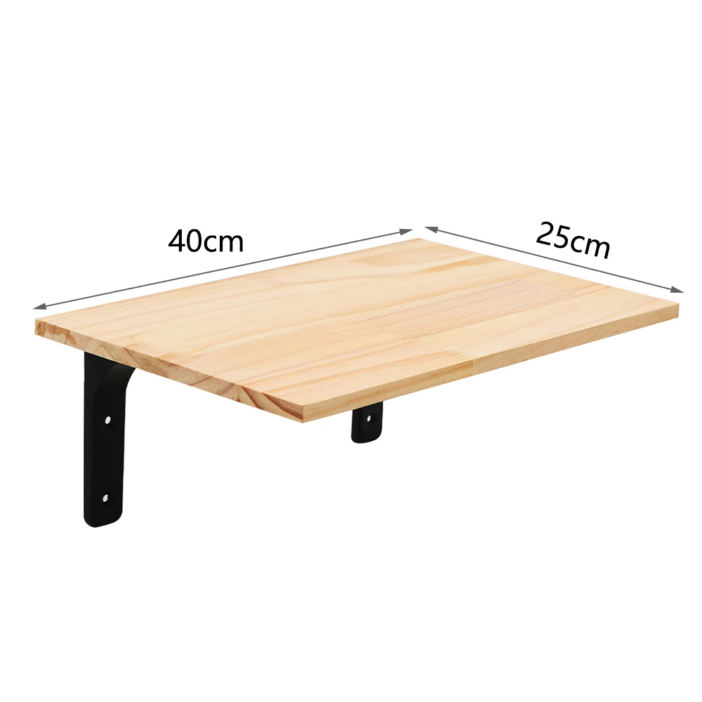 Étagère murale gamelles pour chat – Perchoir bois avec 2 bols inox – Image 4