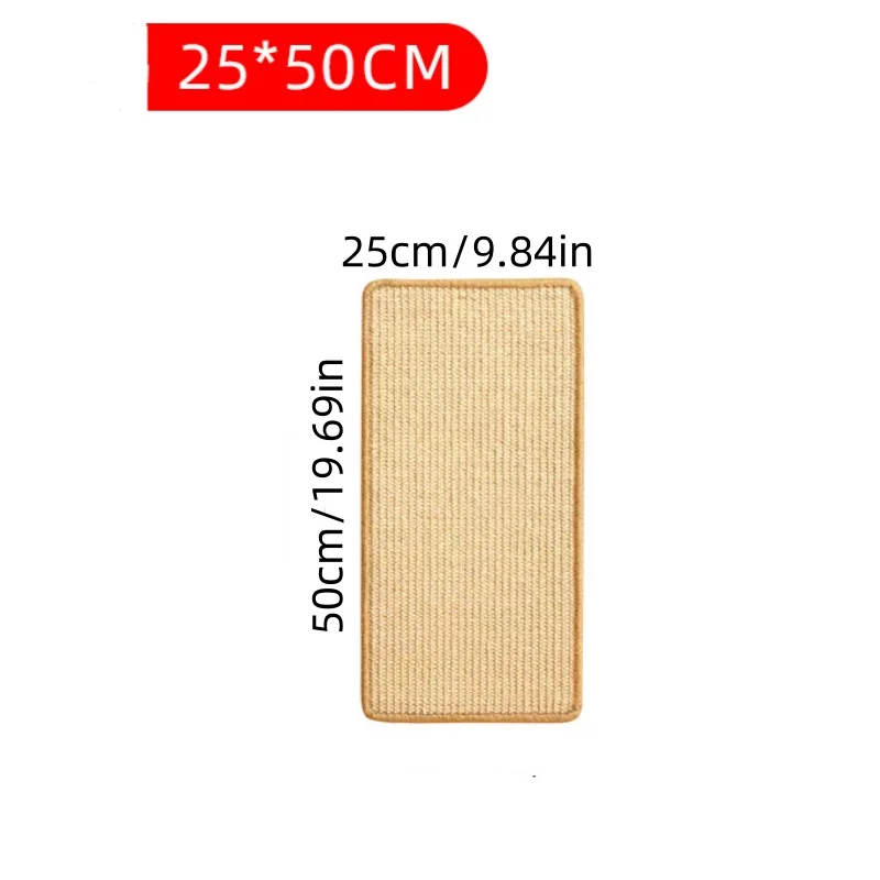 Griffoir mural plaque en sisal pour chat – Protège-mur anti-griffures – Image 10
