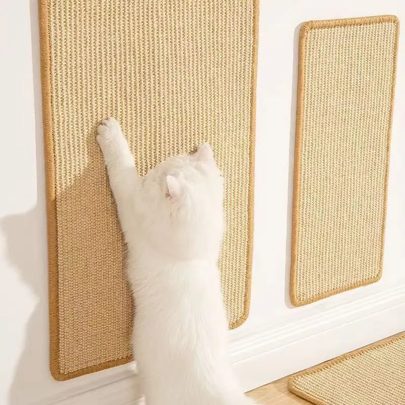 Griffoir mural plaque en sisal pour chat – Protège-mur anti-griffures – Image 2
