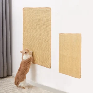Griffoir mural plaque en sisal pour chat – Protège-mur anti-griffures