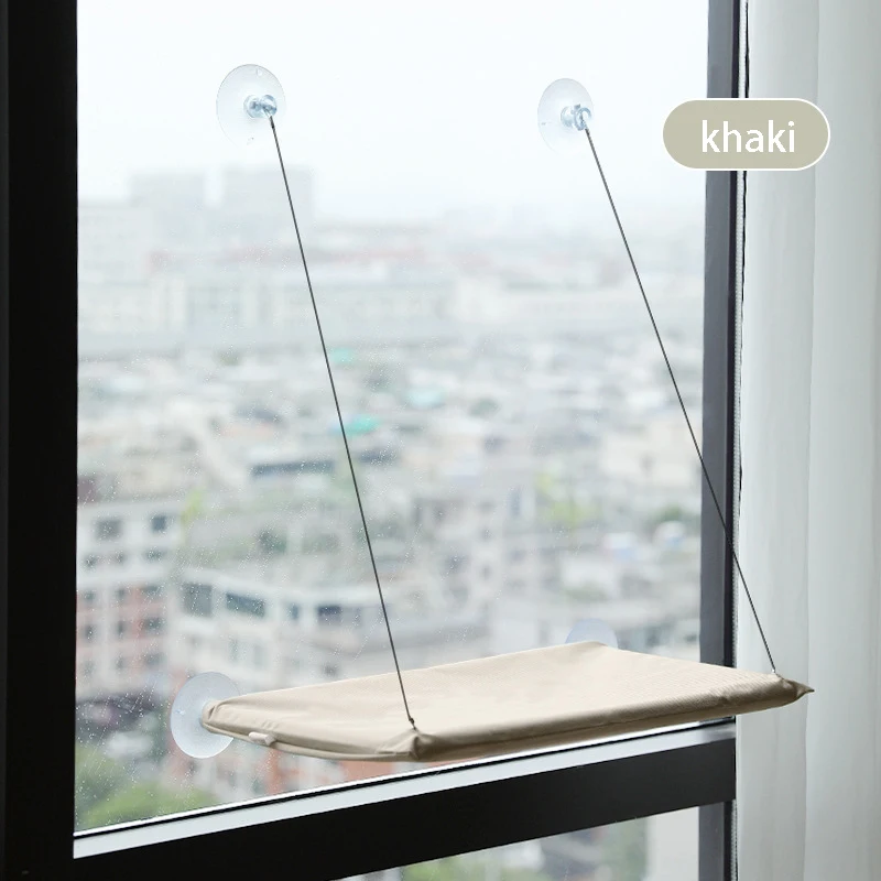 Hamac de fenêtre pour chat à ventouses – Sans percer, jusqu'à 20 kg – Image 10